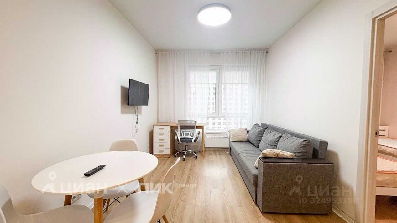1-комнатная квартира, 34 м² — фотография 2
