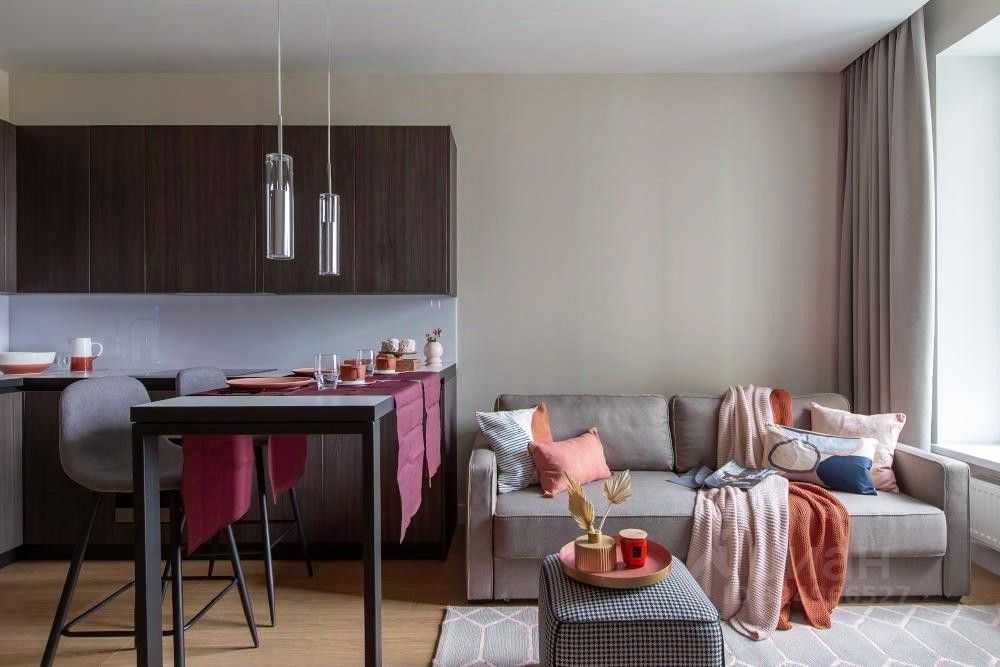 1-комнатная квартира, 34 м²