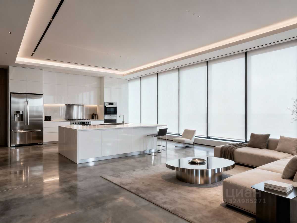 4-комнатная квартира, 205 м²