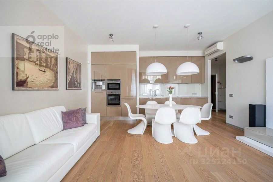 3-комнатная квартира, 95 м²