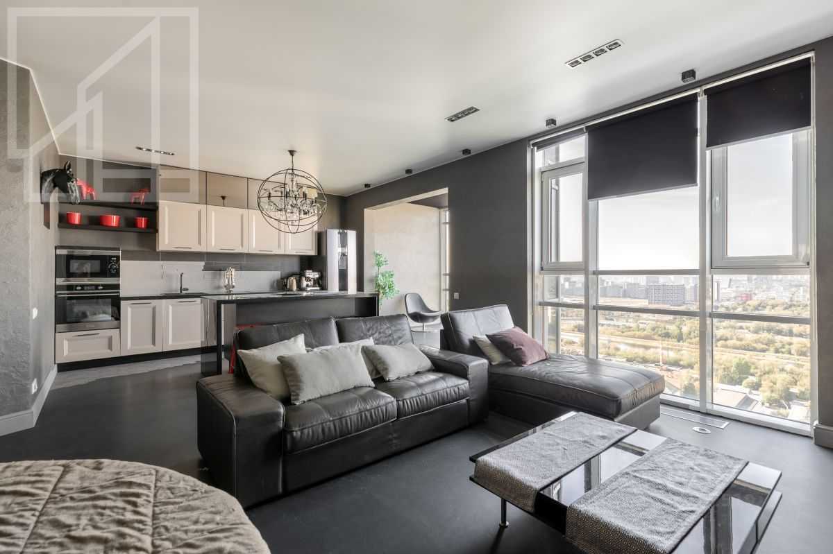 1-комнатная квартира, 57 м²