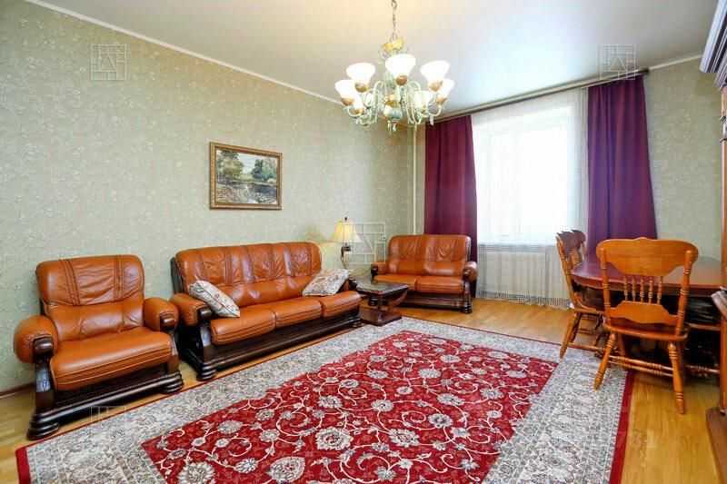 3-комнатная квартира, 107 м²