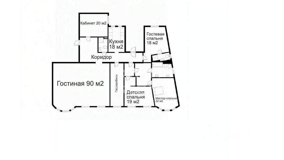 5-комнатная квартира, 250 м² — фотография 2