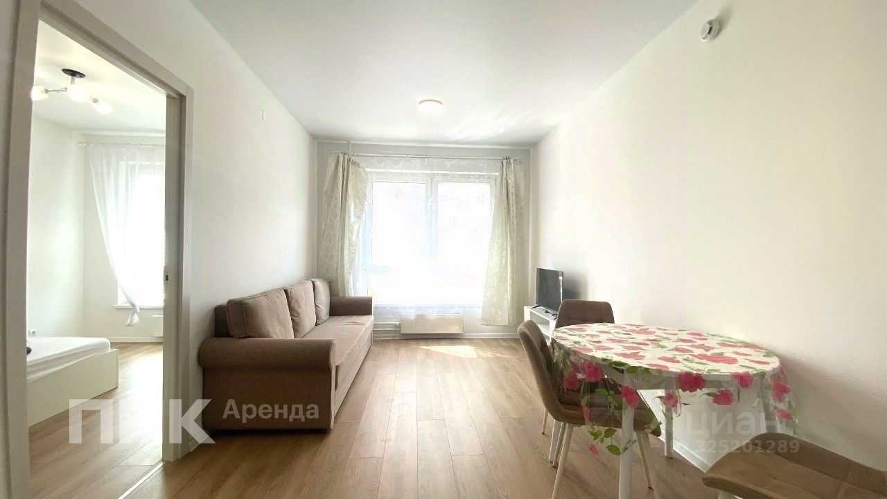 1-комнатная квартира, 33,9 м²