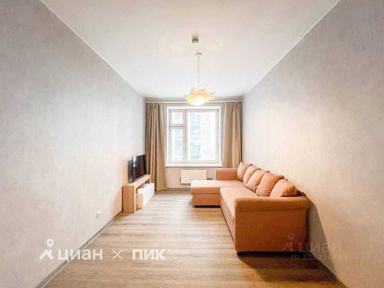 1-комнатная квартира, 33,1 м²