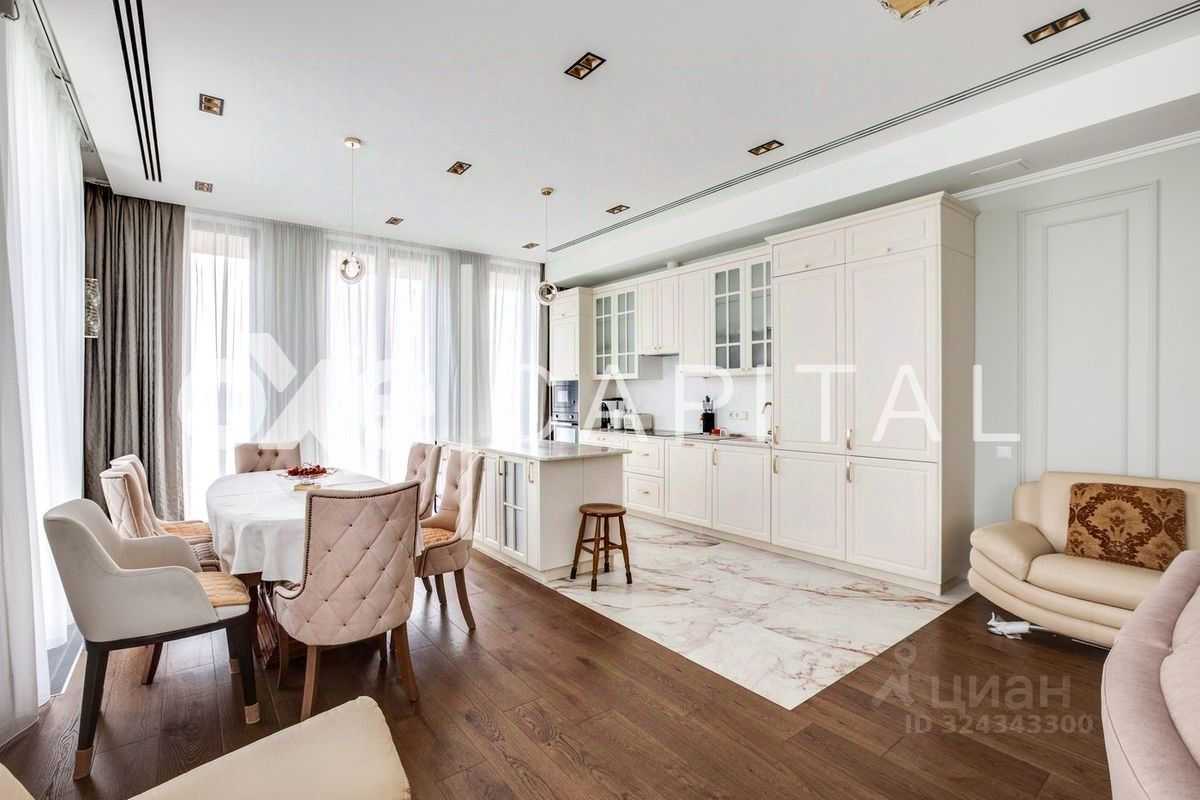 4-комнатная квартира, 125 м²