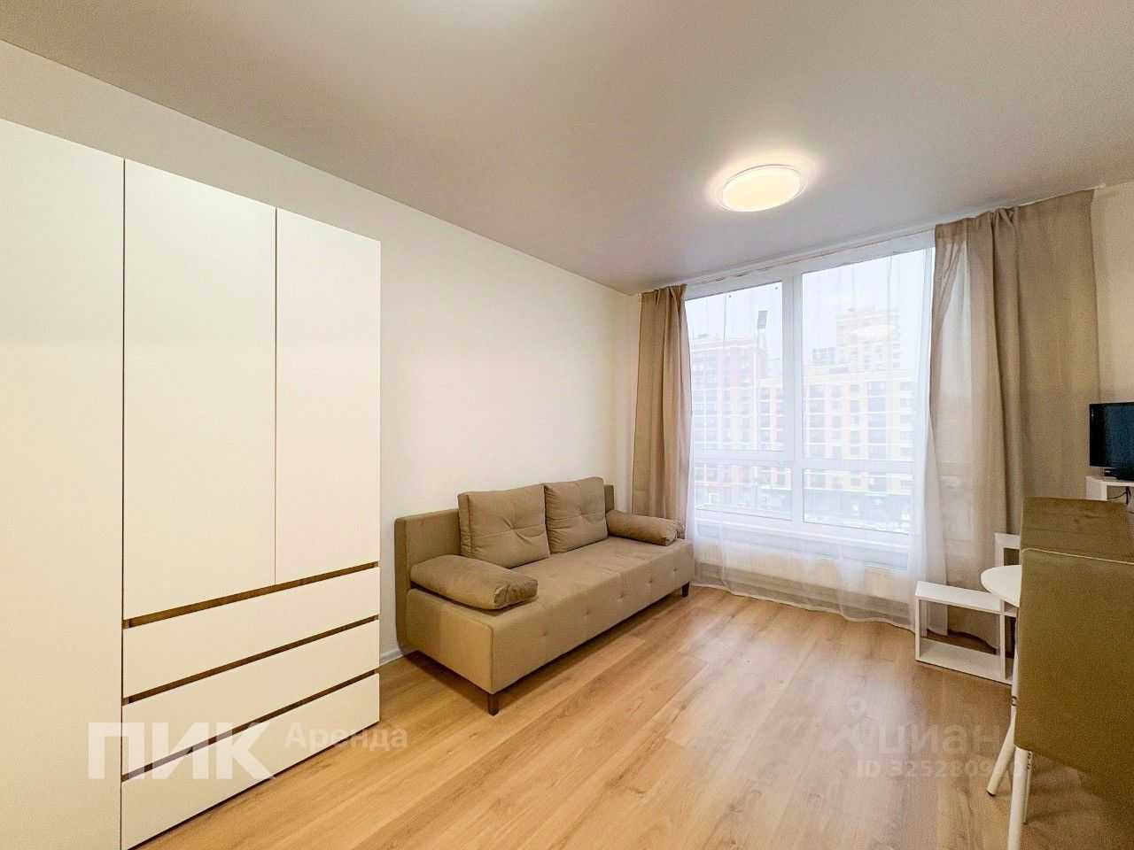 1-комнатная квартира, 21 м²