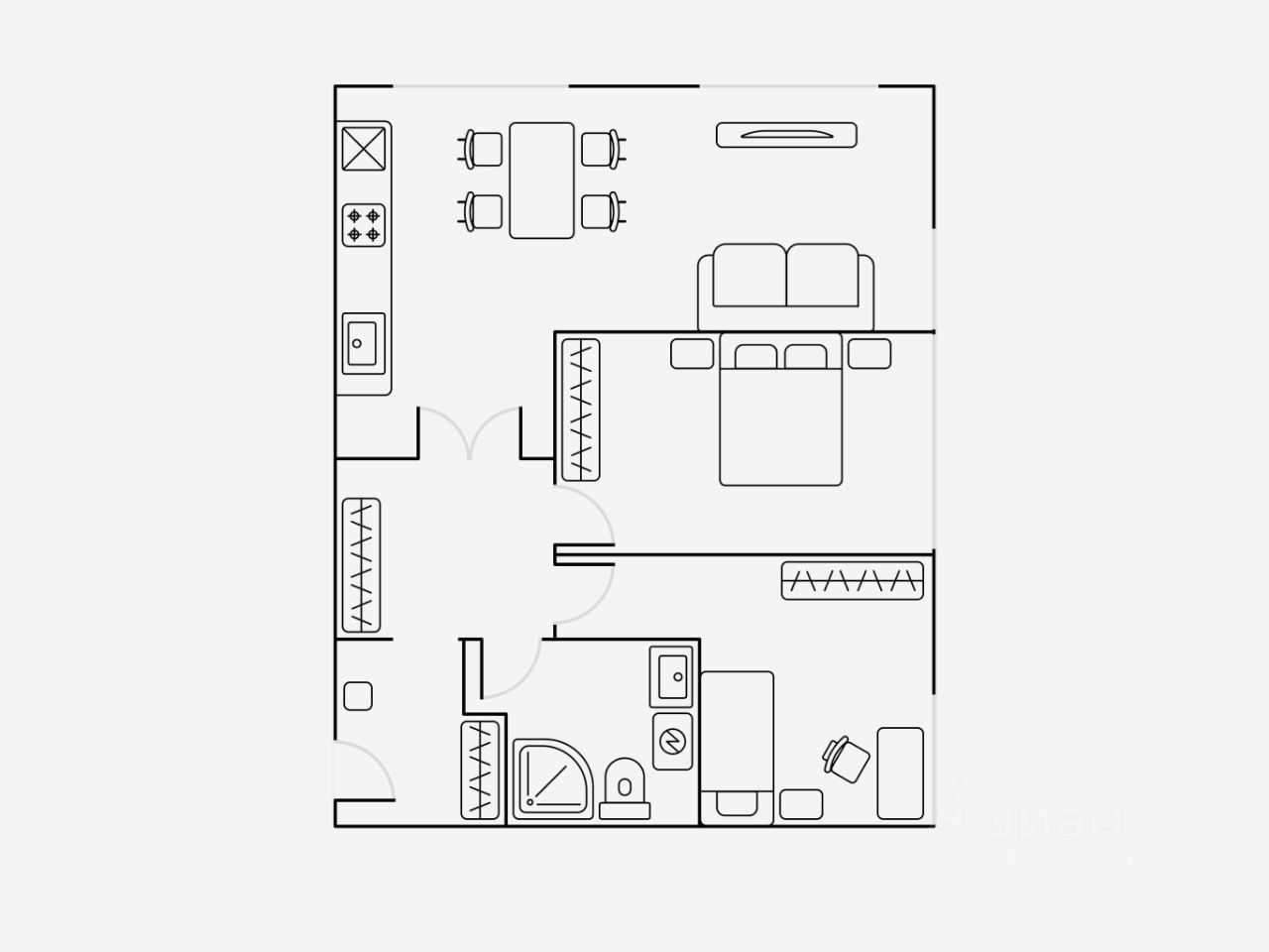 3-комнатная квартира, 71 м² — фотография 2