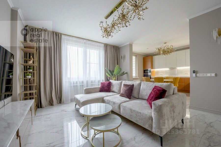 3-комнатная квартира, 83 м²