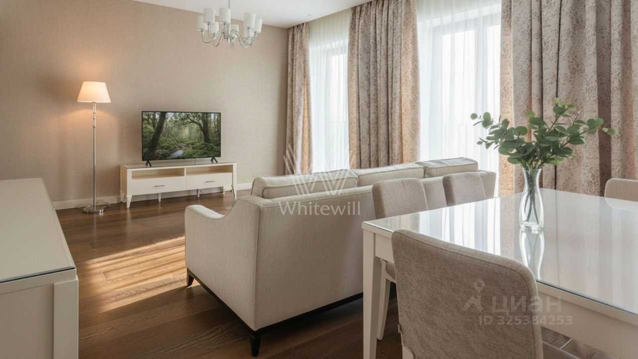 2-комнатная квартира, 92 м² — фотография 3
