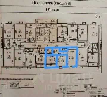 2-комнатная квартира, 55,5 м² — фотография 2