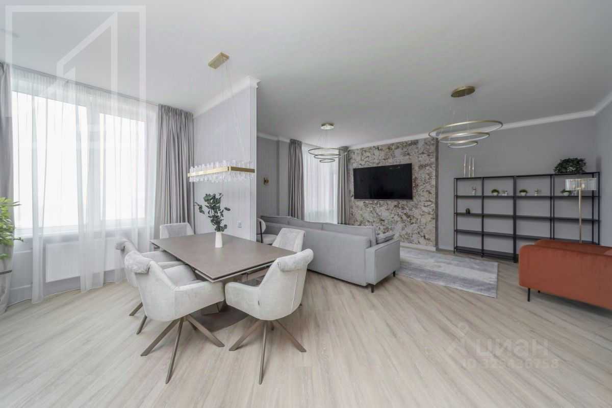 3-комнатная квартира, 120 м²