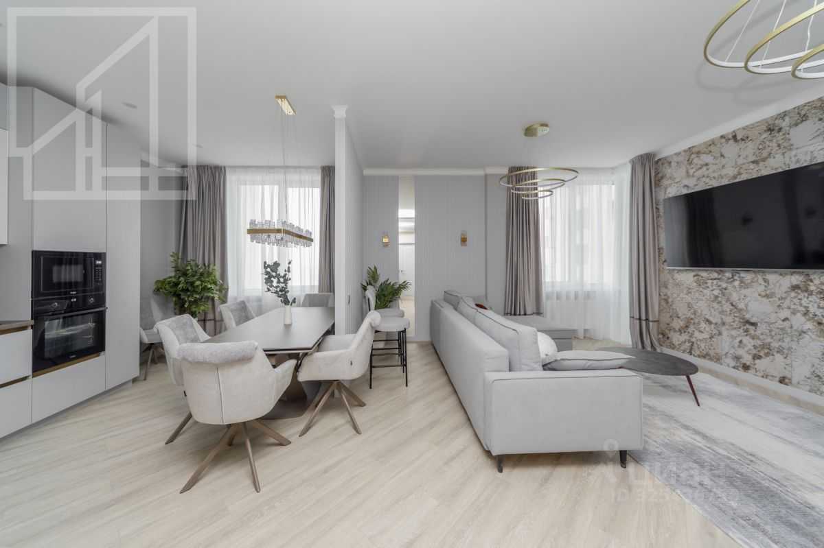 3-комнатная квартира, 120 м² — фотография 2