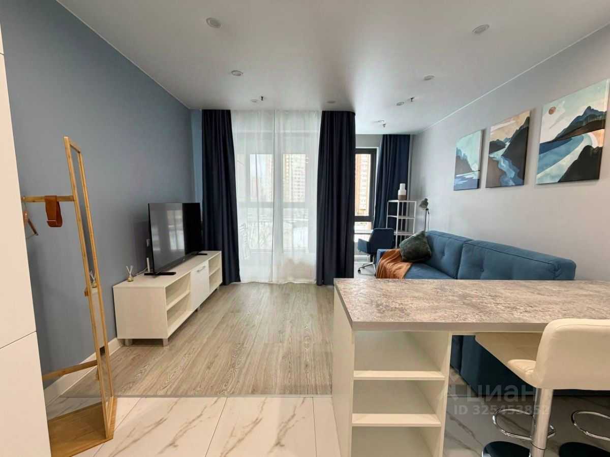1-комнатная квартира, 32,1 м² — фотография 2