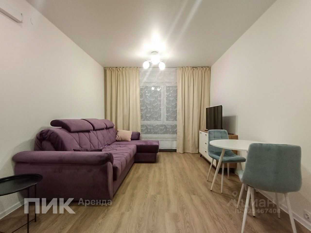 1-комнатная квартира, 41,7 м²