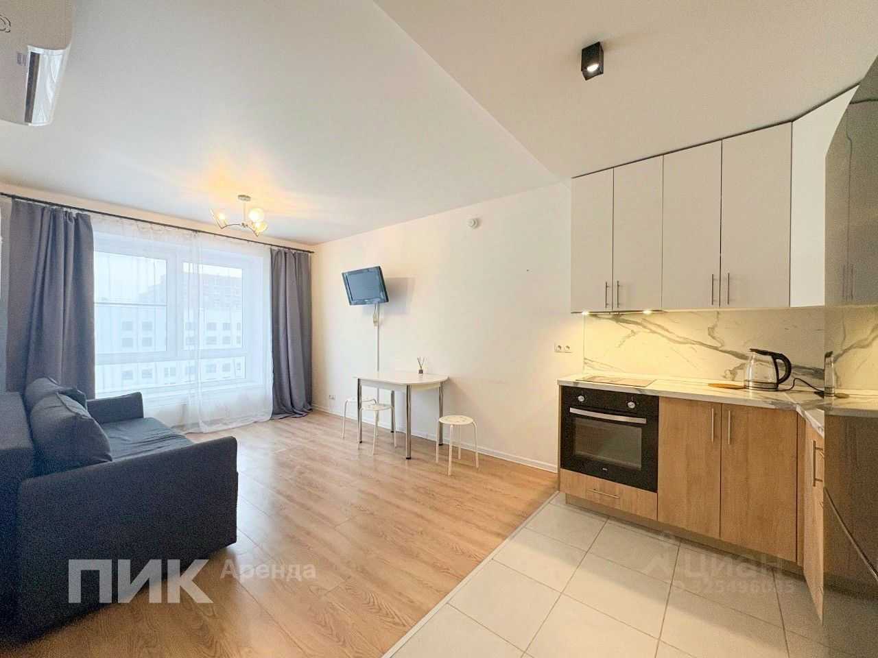 1-комнатная квартира, 35,7 м²