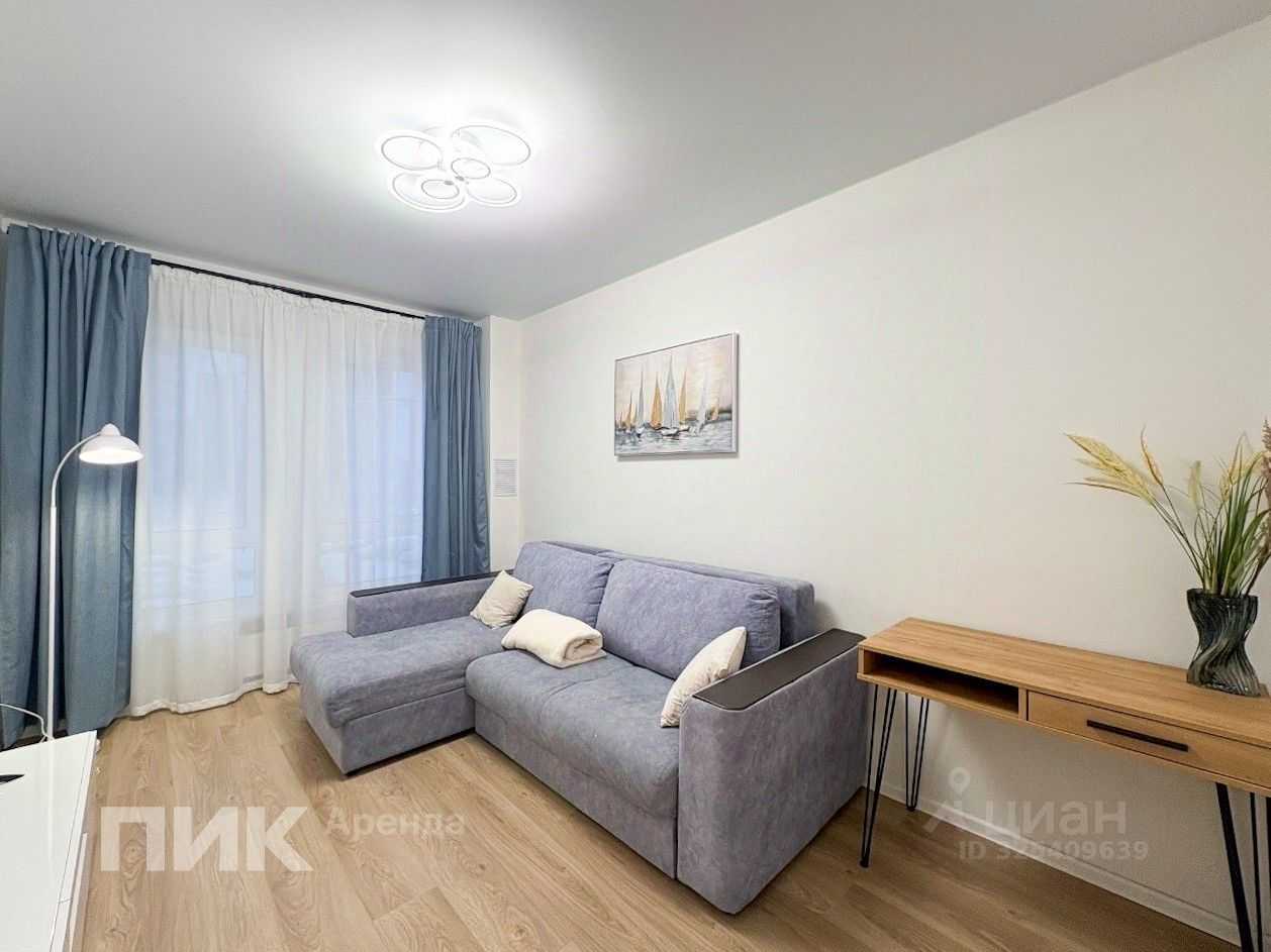 1-комнатная квартира, 33,2 м²