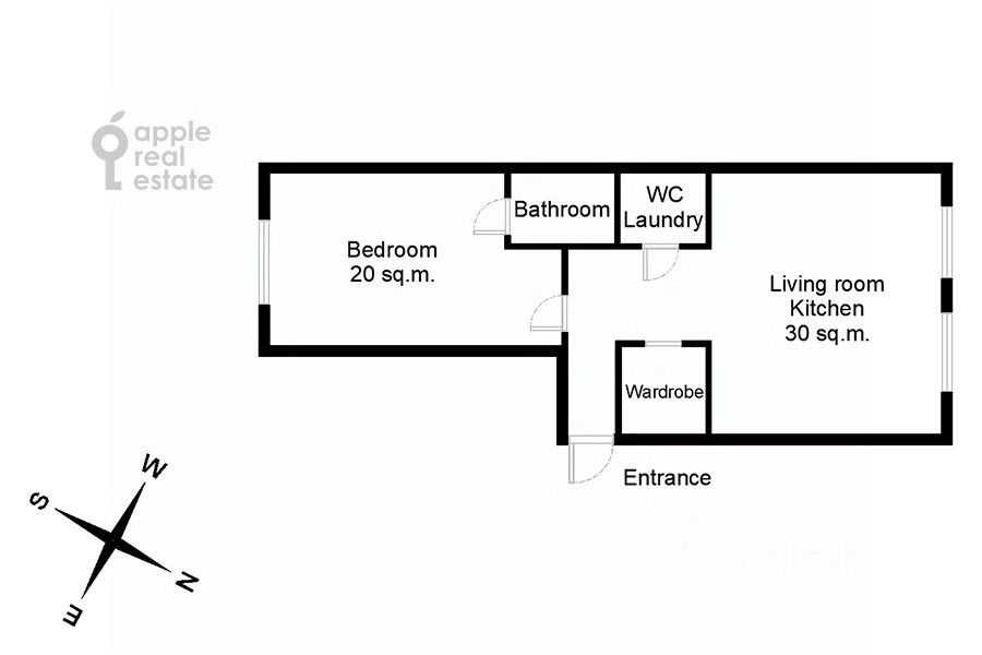 2-комнатная квартира, 93 м² — фотография 2