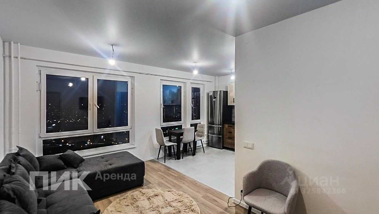1-комнатная квартира, 33,9 м² — фотография 3