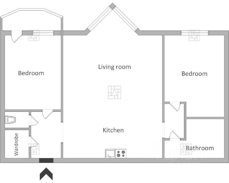 3-комнатная квартира, 106 м² — фотография 2