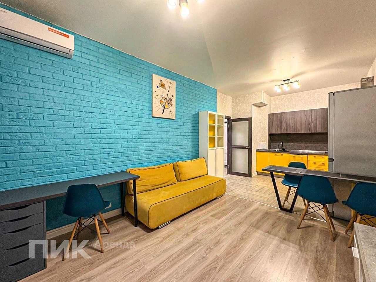 1-комнатная квартира, 43 м² — фотография 2