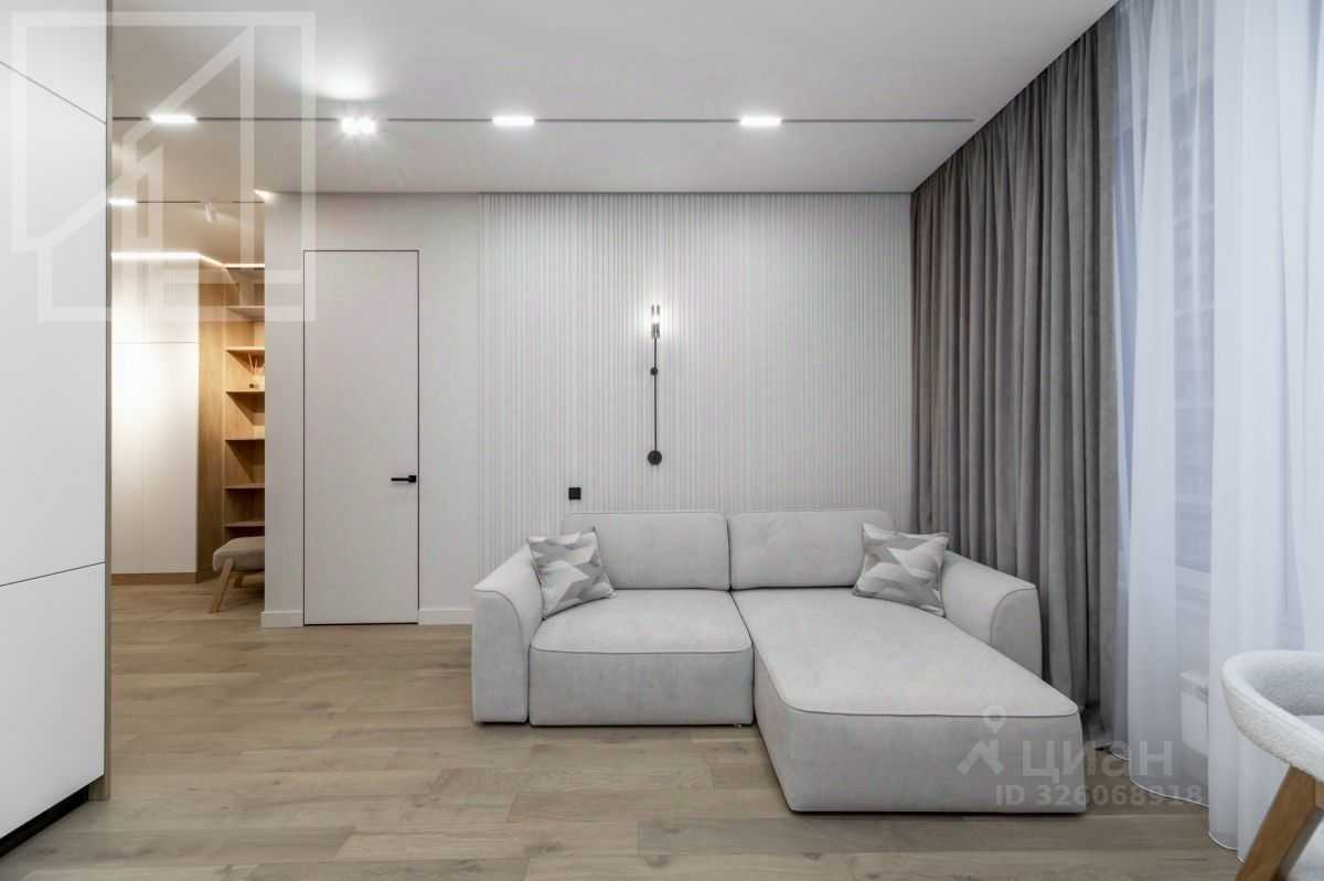 2-комнатная квартира, 55 м² — фотография 3