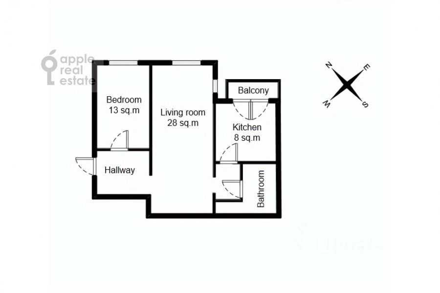 2-комнатная квартира, 65 м² — фотография 2