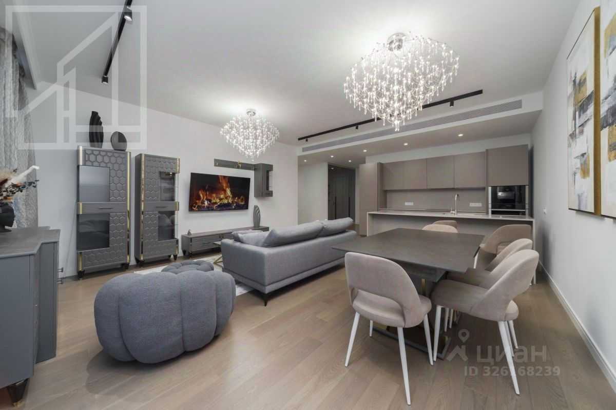 3-комнатная квартира, 120 м² — фотография 3