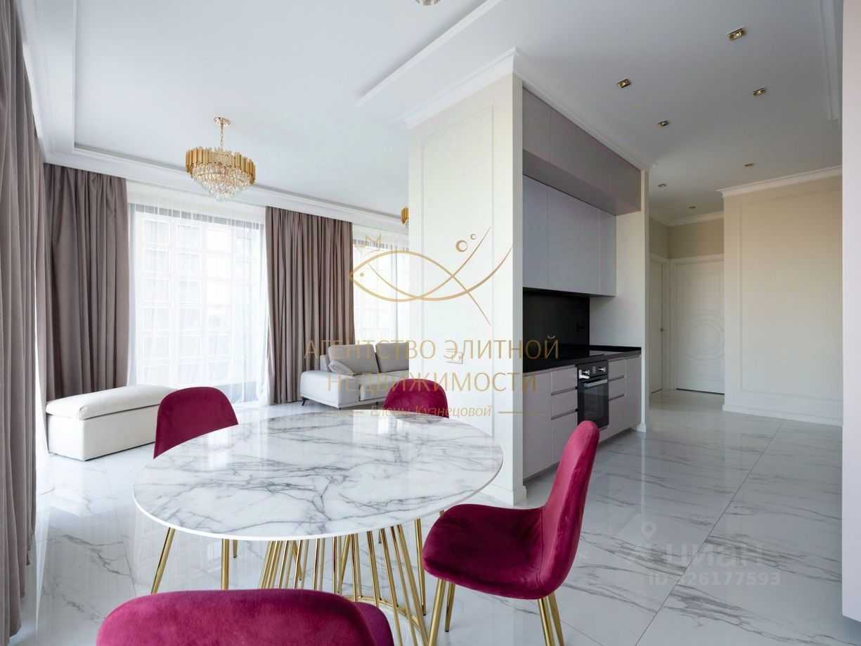 3-комнатная квартира, 90 м²