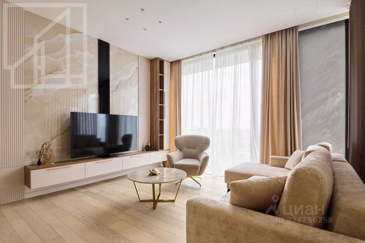 2-комнатная квартира, 76,5 м²
