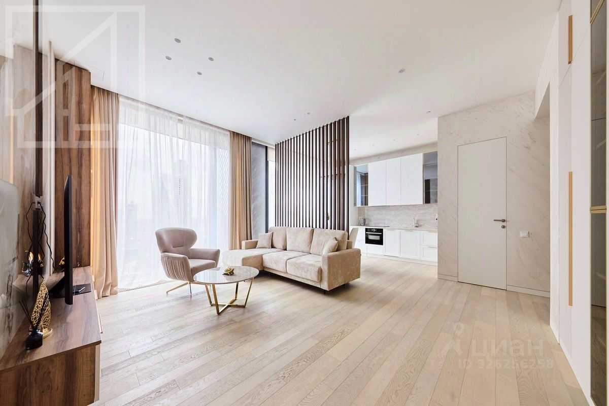 2-комнатная квартира, 76,5 м² — фотография 2