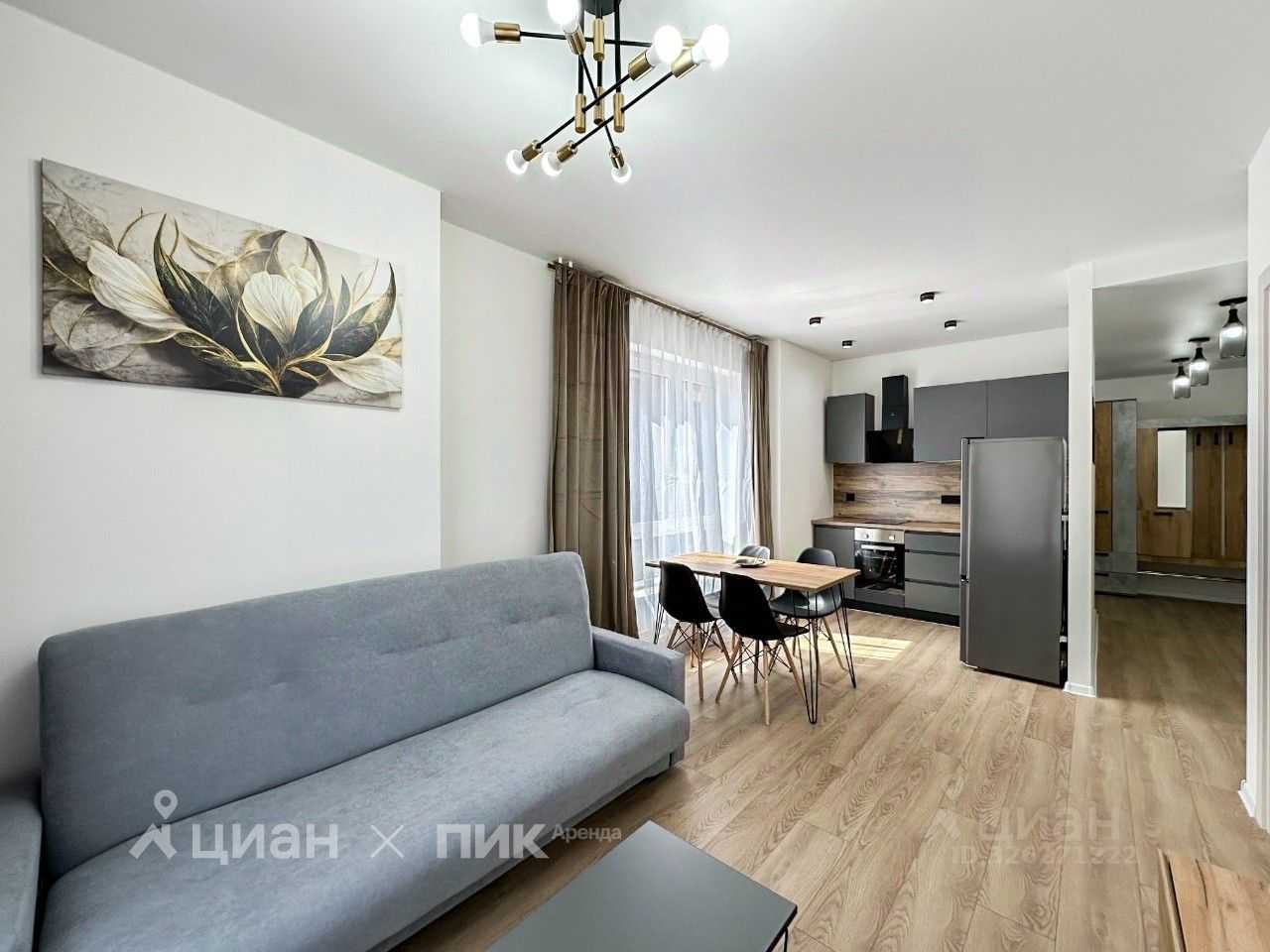 1-комнатная квартира, 40,1 м² — фотография 3