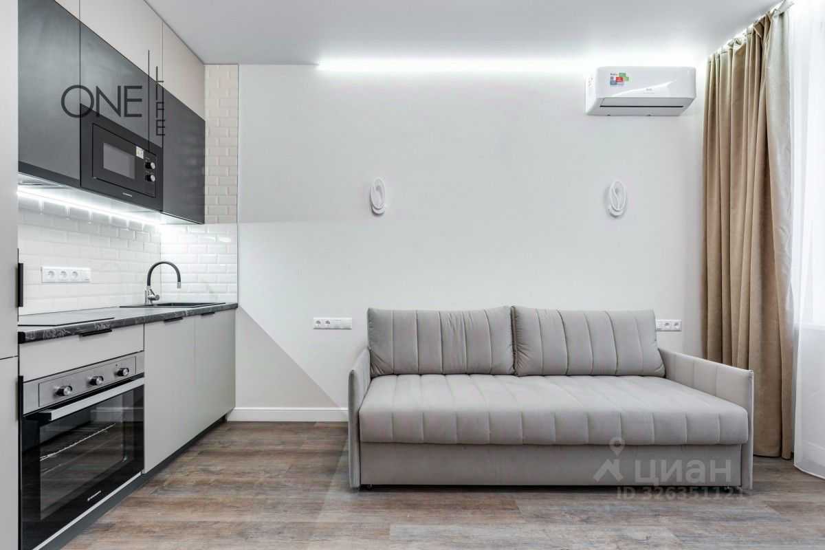 1-комнатная квартира, 28 м² — фотография 3