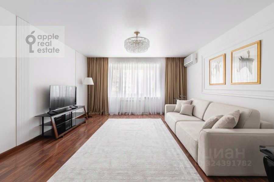 3-комнатная квартира, 105 м²