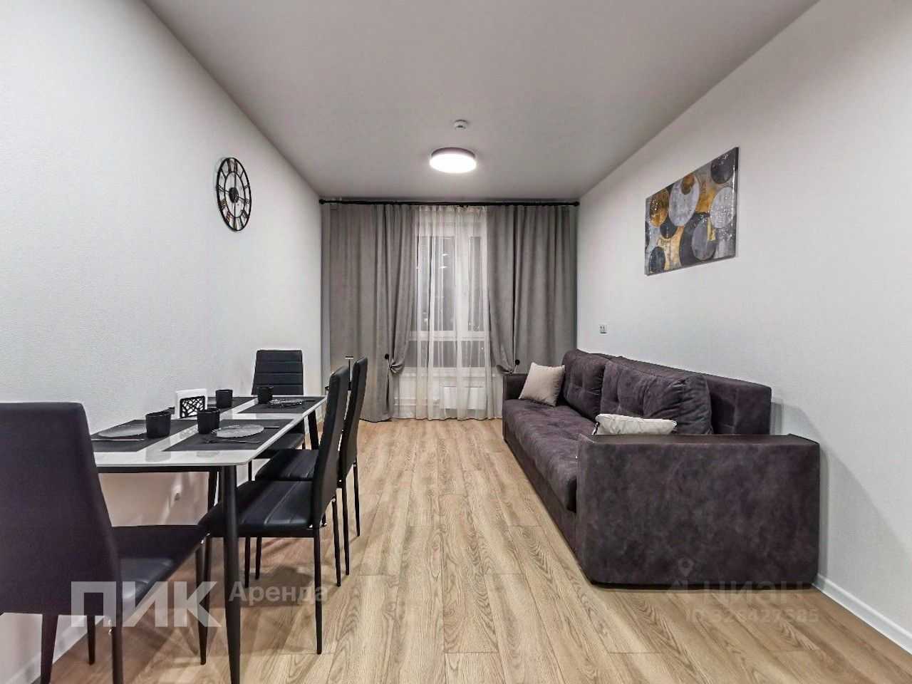 1-комнатная квартира, 35,4 м²