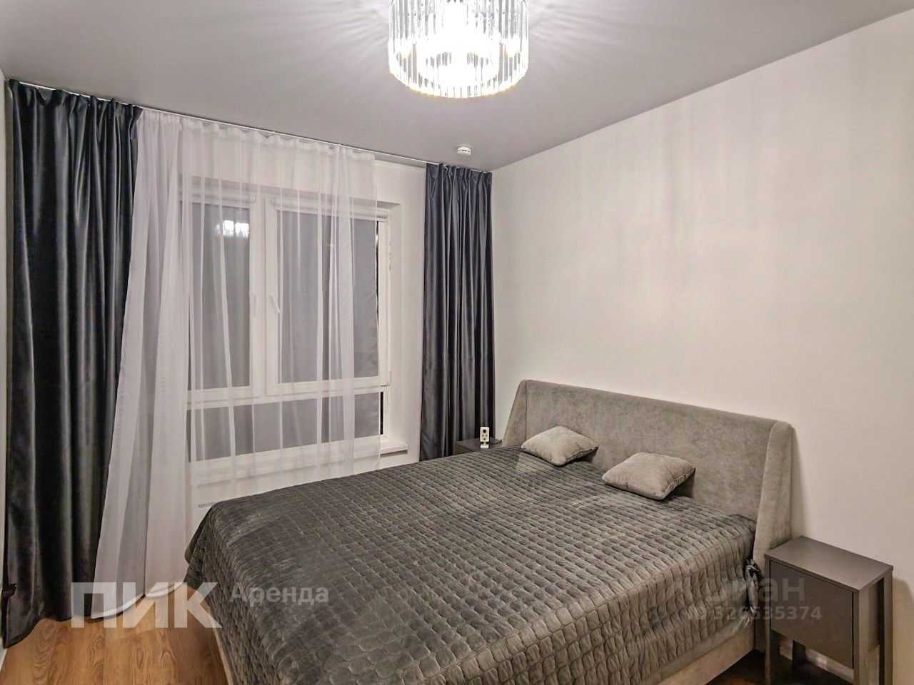 1-комнатная квартира, 34,4 м²