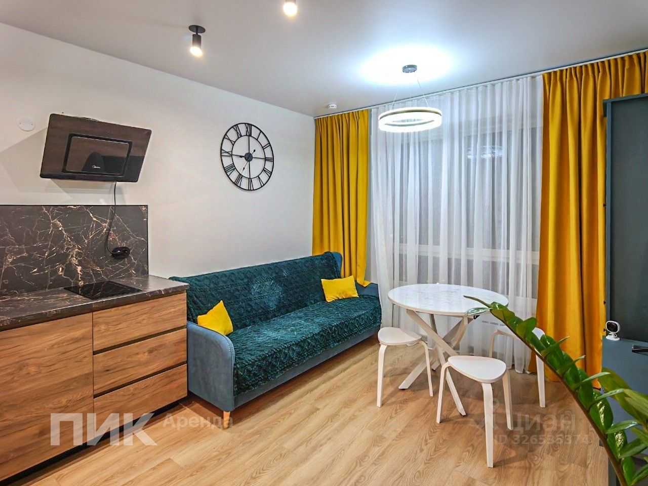 1-комнатная квартира, 34,4 м² — фотография 3