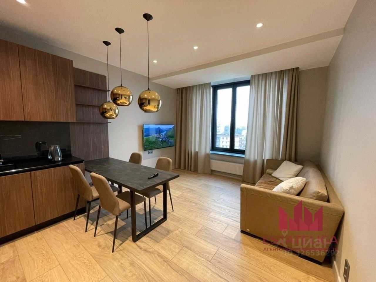 1-комнатная квартира, 54 м²