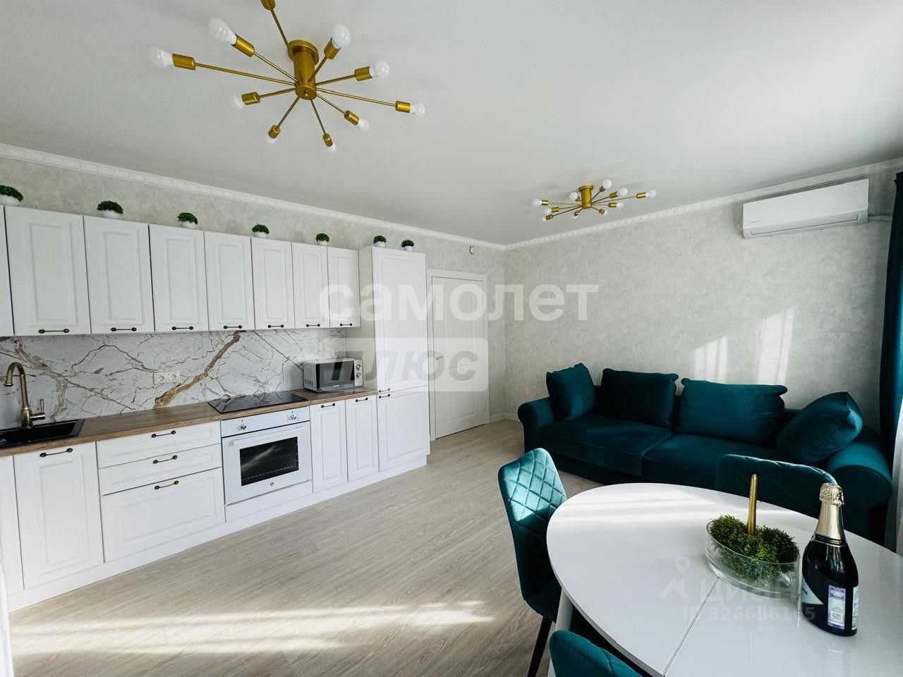 1-комнатная квартира, 41,9 м²