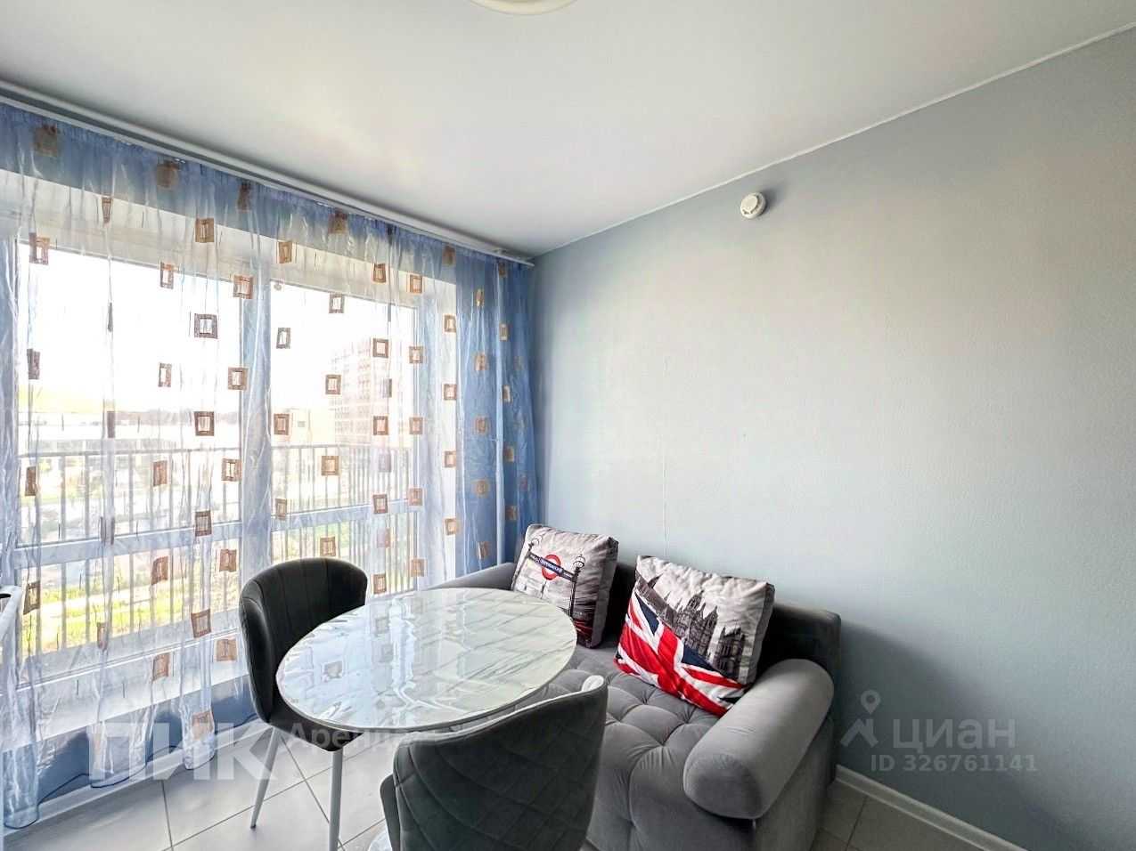 1-комнатная квартира, 33,3 м²