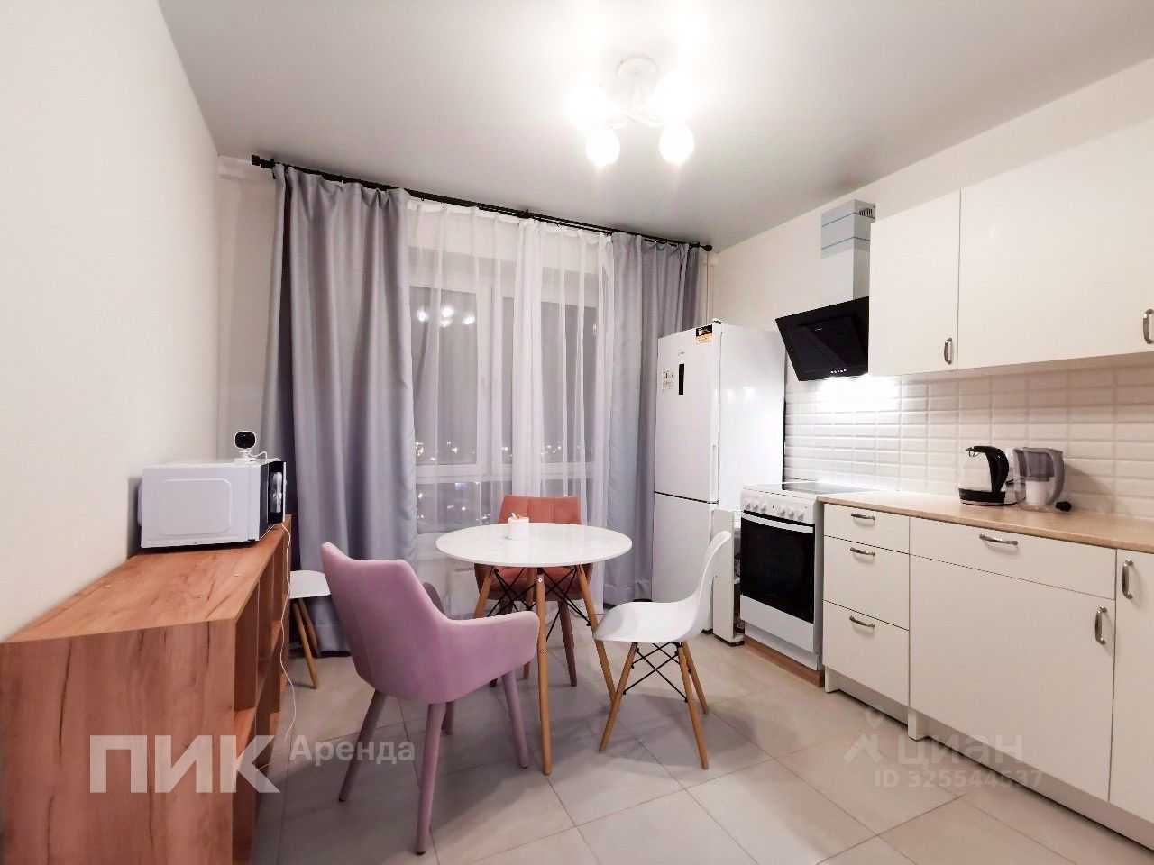 1-комнатная квартира, 39,8 м²