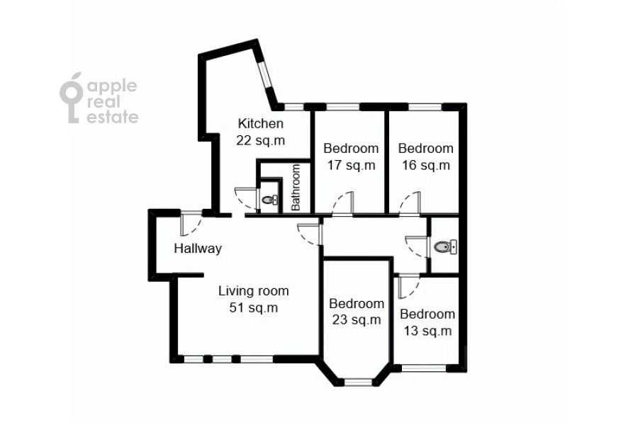 5-комнатная квартира, 170 м² — фотография 2