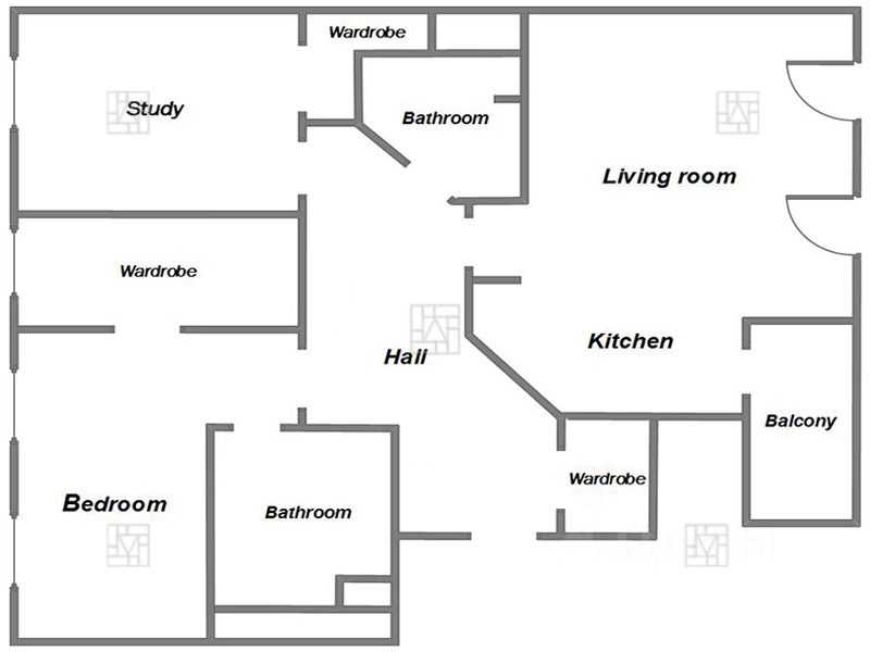 3-комнатная квартира, 140 м² — фотография 2