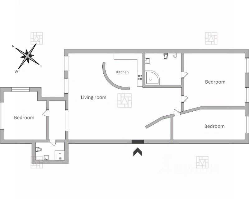 4-комнатная квартира, 114 м² — фотография 2