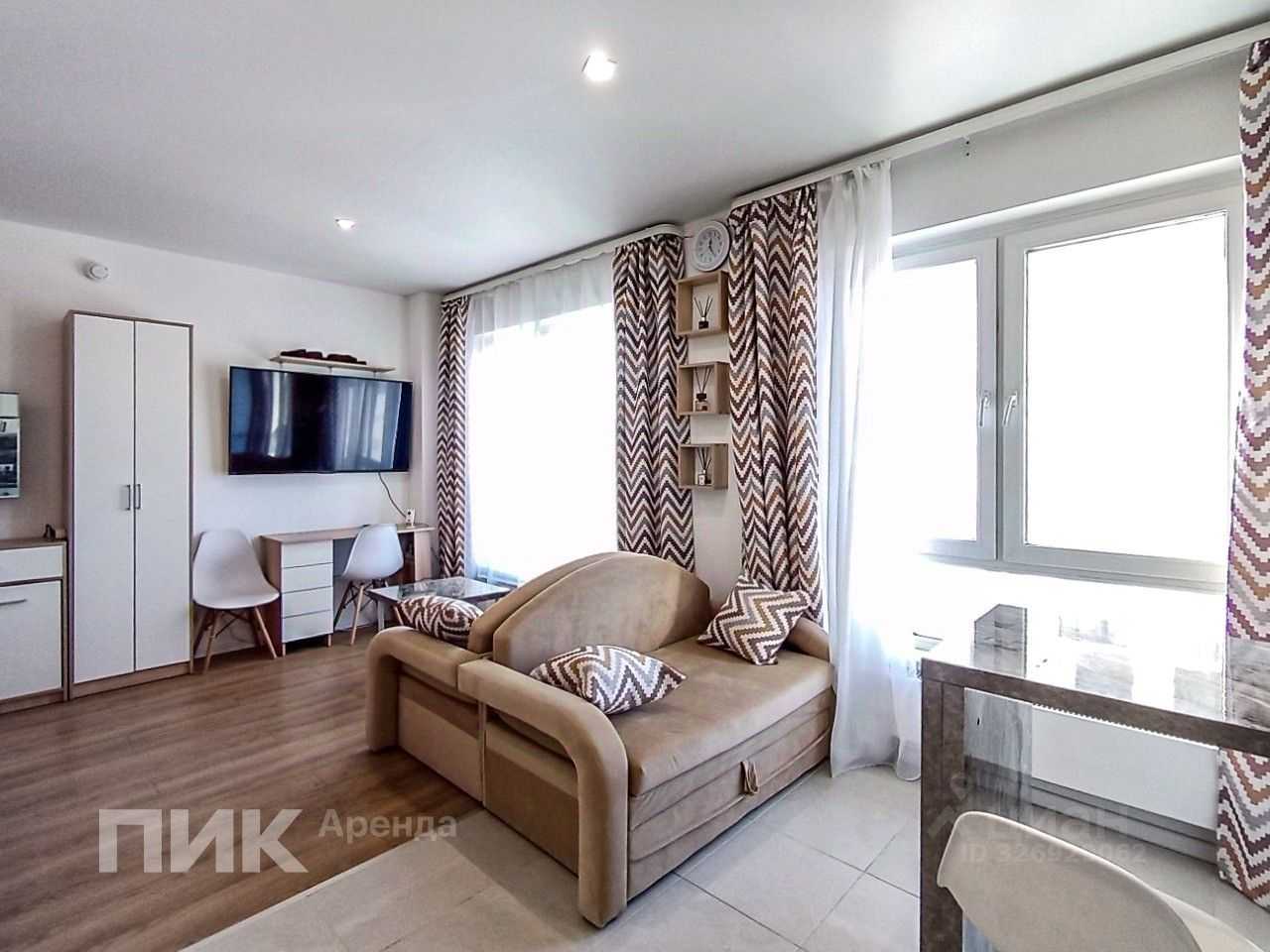 1-комнатная квартира, 35 м²