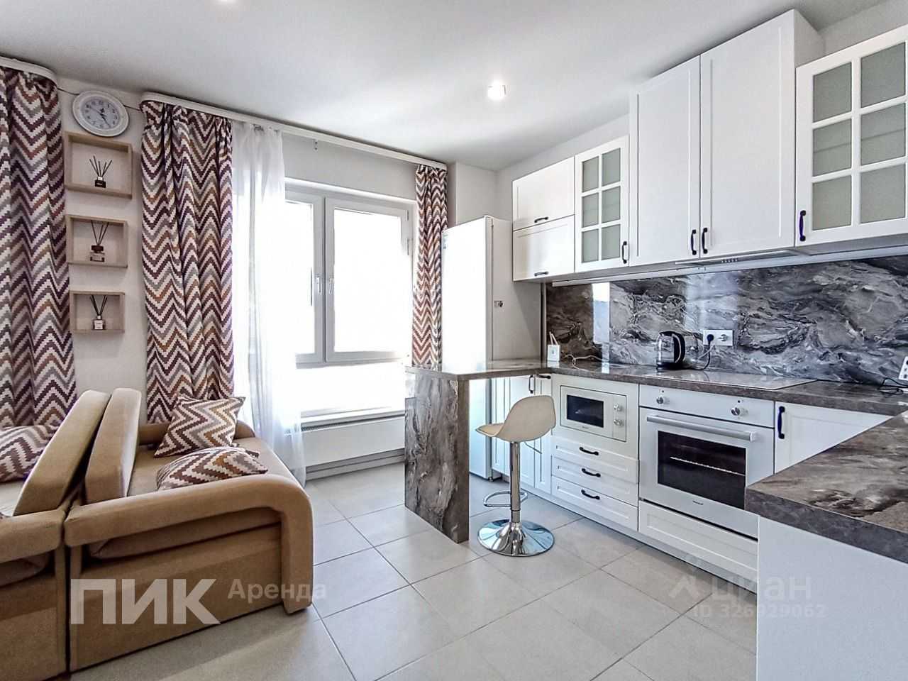 1-комнатная квартира, 35 м² — фотография 2
