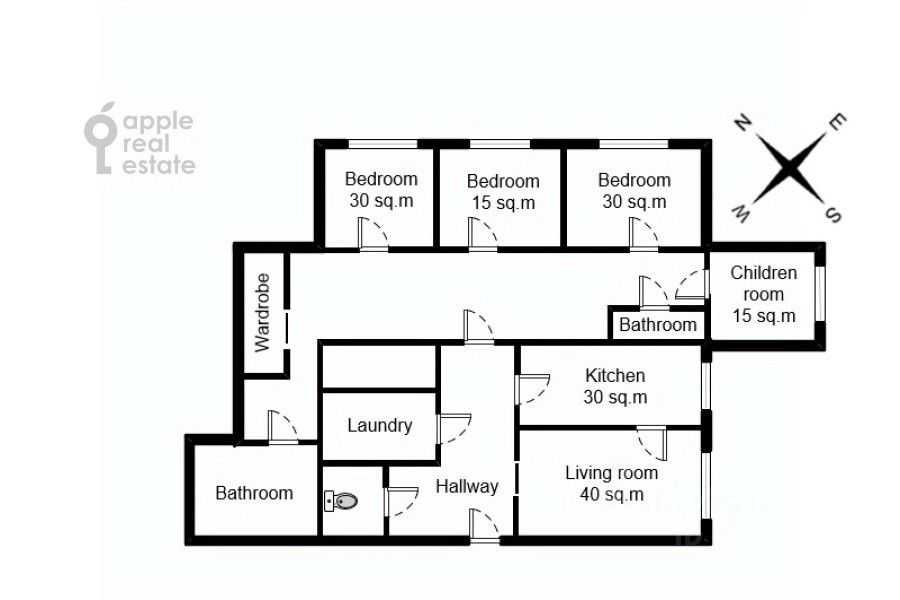 5-комнатная квартира, 230 м² — фотография 2
