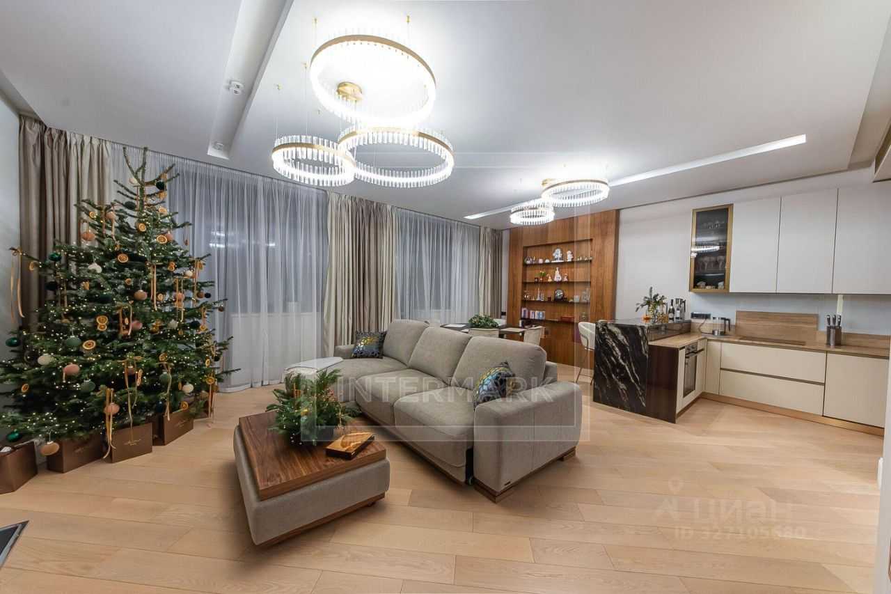 3-комнатная квартира, 125 м²