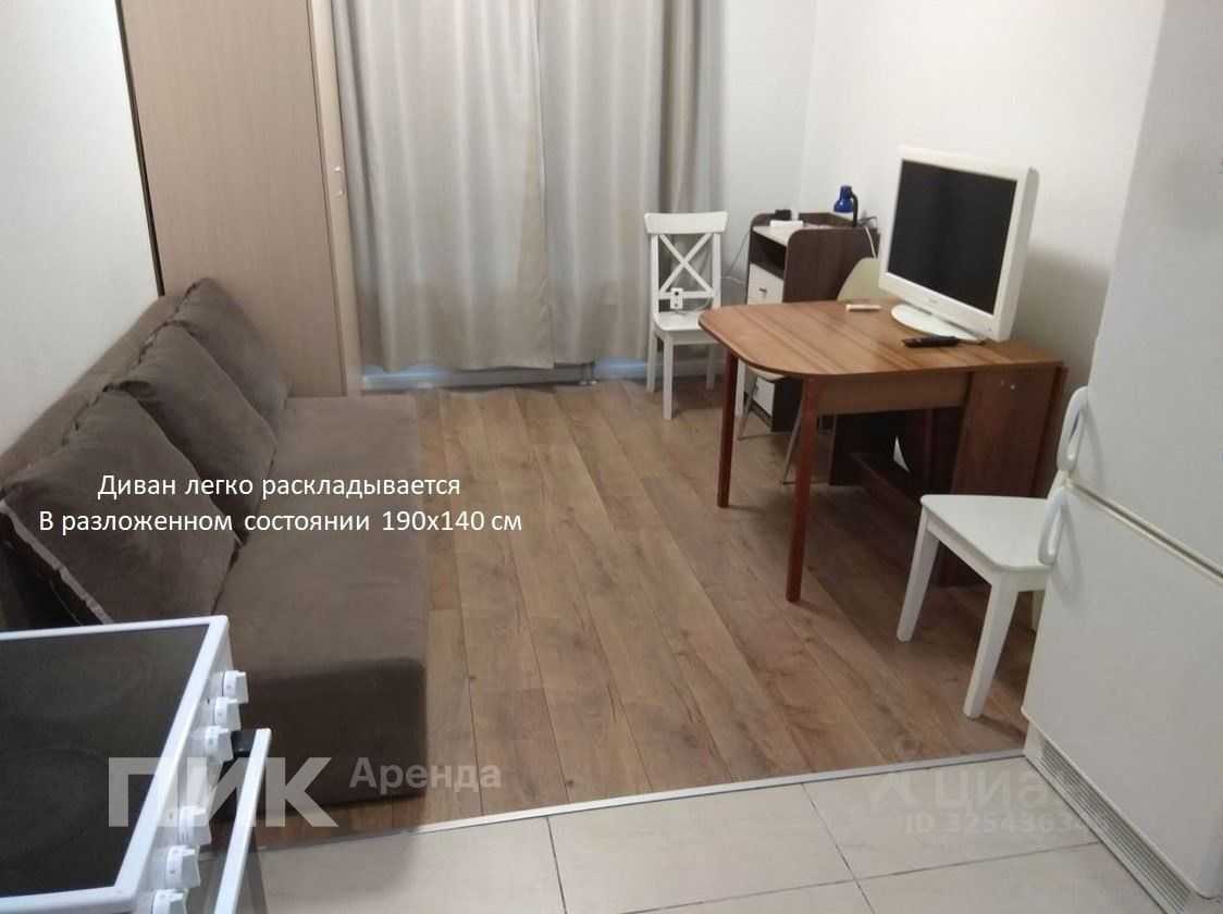 1-комнатная квартира, 33,8 м² — фотография 2