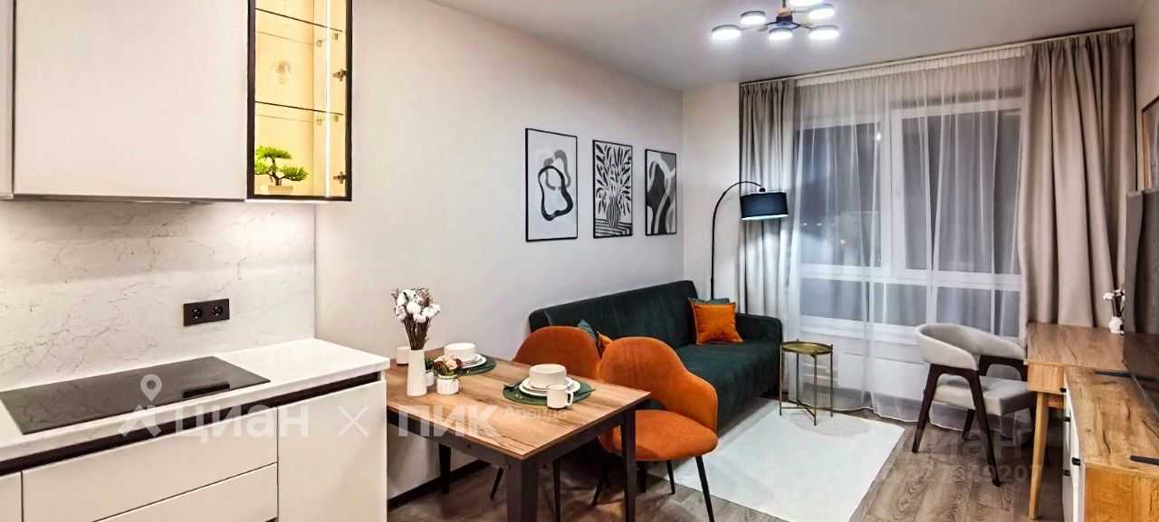 1-комнатная квартира, 34,9 м²